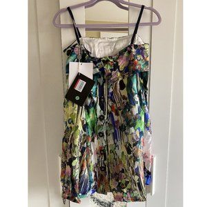 Authentic Gianfranco Ferre Women Silk Summer Dress Size S
